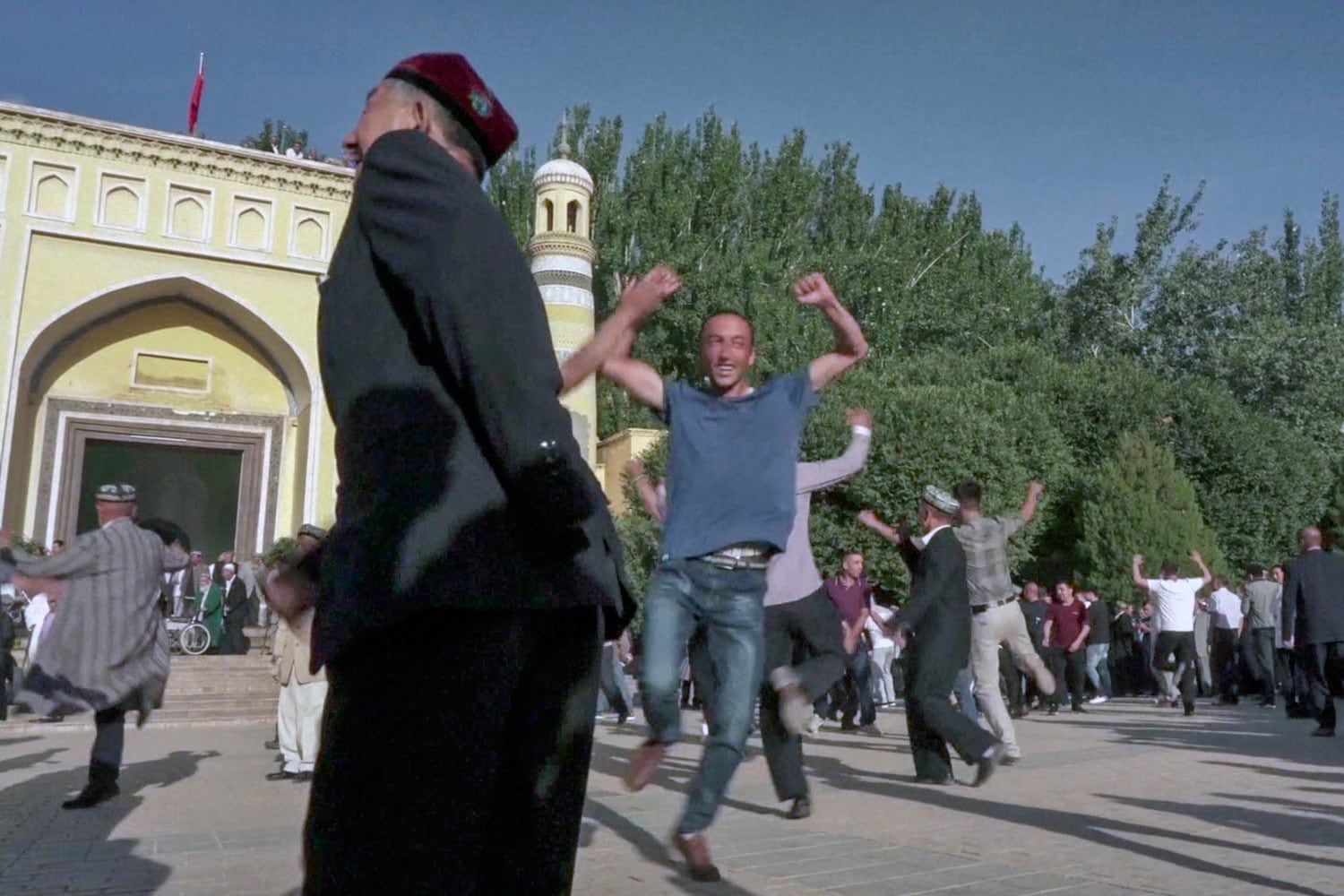 Police host activities for Uyghurs in Xinjiang on Islamic holiday